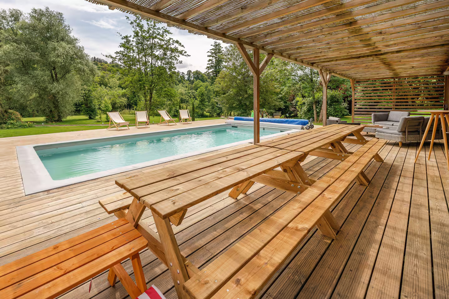 Maison de famille avec piscine