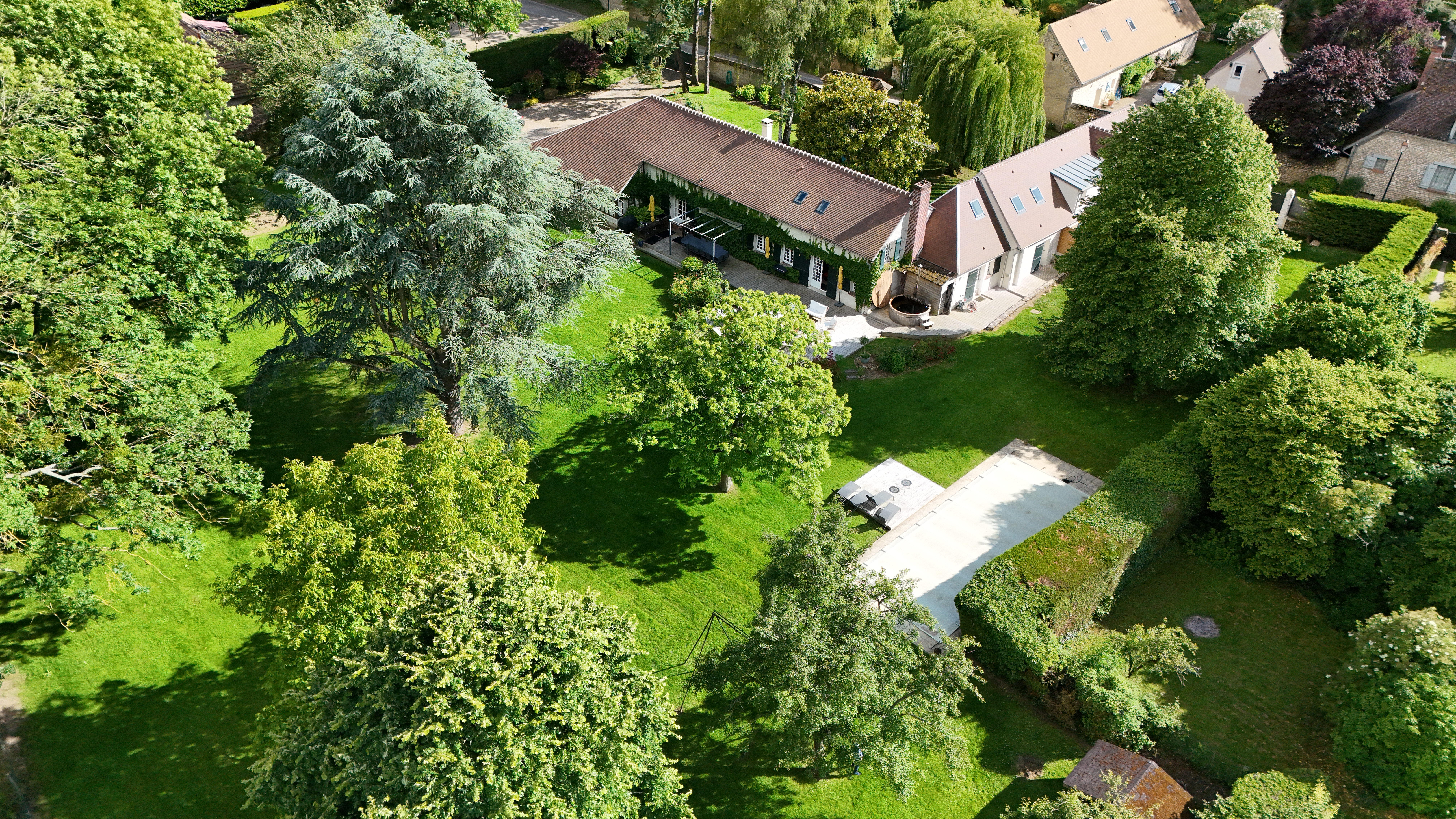 Bergerie de charme avec piscine