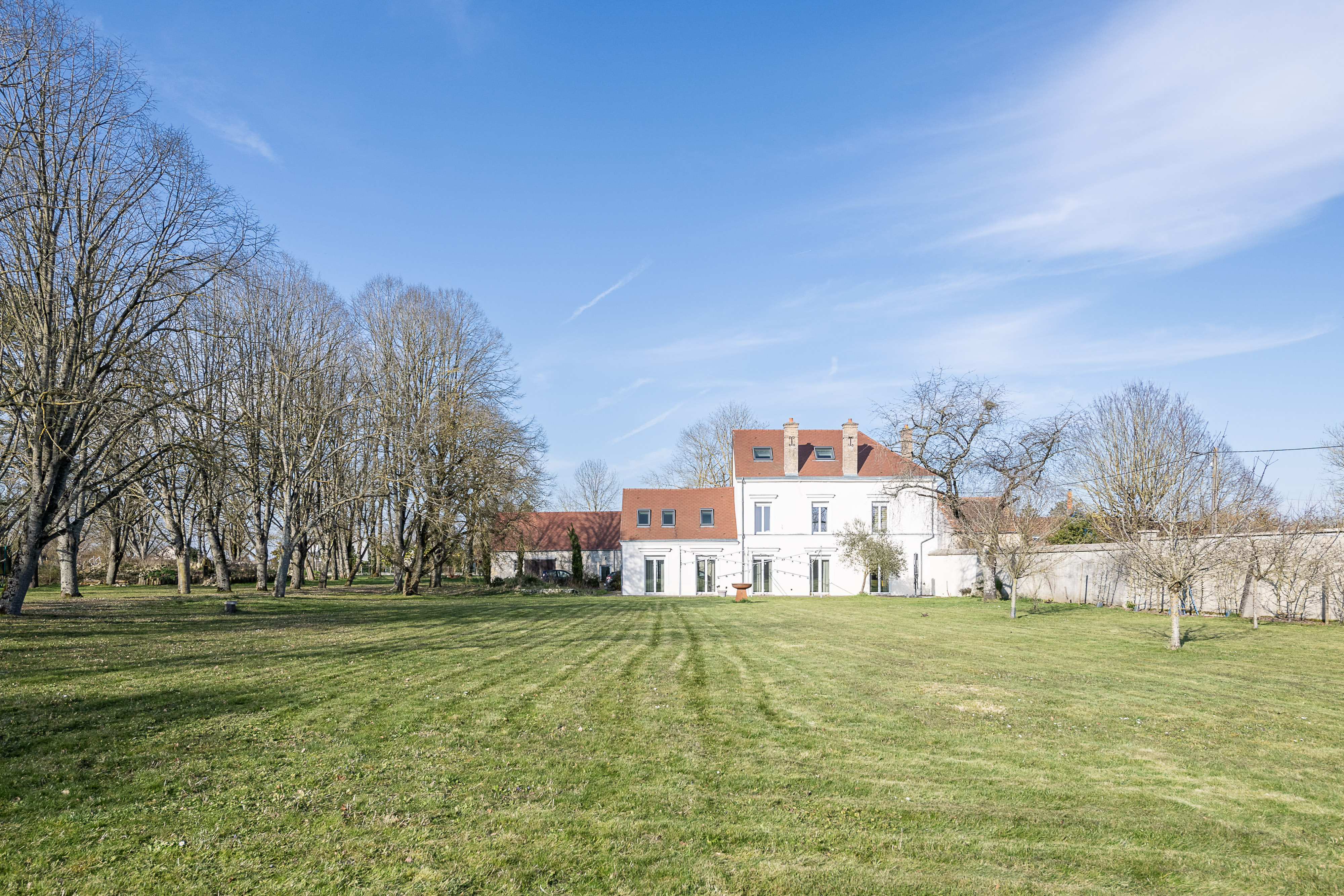 Domaine avec spa et sauna